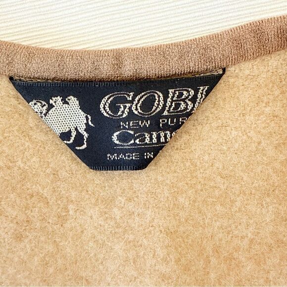 Gobi Womens Vest Camel Cashmere Wool Warm Natural Top OS S-L - Picture 2 of 2